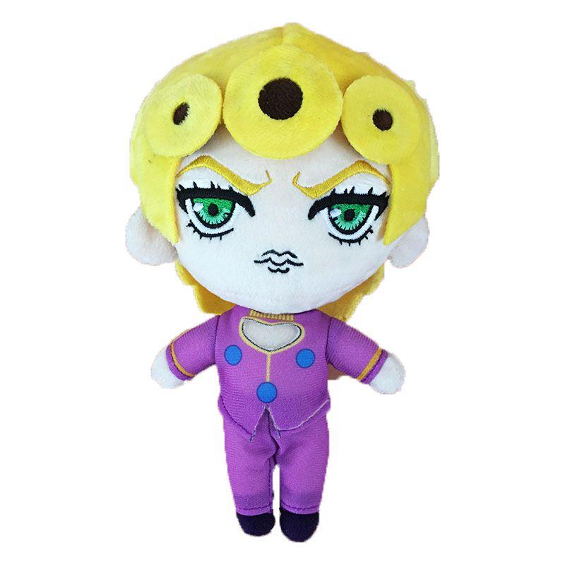 Adorable Jojos Bizarre Adventure Plush Toy Doll Featuring Bucciarati Josuke Giorno Noriaki Giovanna For Kids And Fans