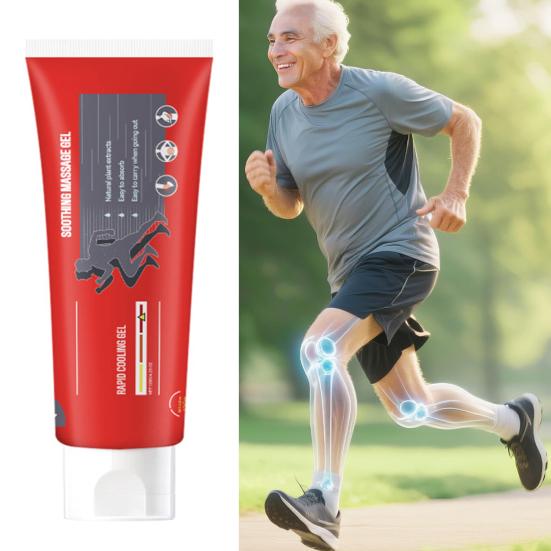 1/2Pcs 120G Joint Care Gel Soothing Massage Cream Natural Muscle Fatigue Relief Back Neck Hand Knee Feet Moisturizing Gel