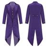 Costume Steampunk médiéval pour enfants garçons et filles, manteau d'Halloween, veste victorienne, faux manteau deux pièces