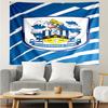 Yorkie Football Spirit Tapestry, Unique Design Tapestry, Suitable for Bedroom,Livingroom, Playroom,Heartwarming Fan Holiday Gifts