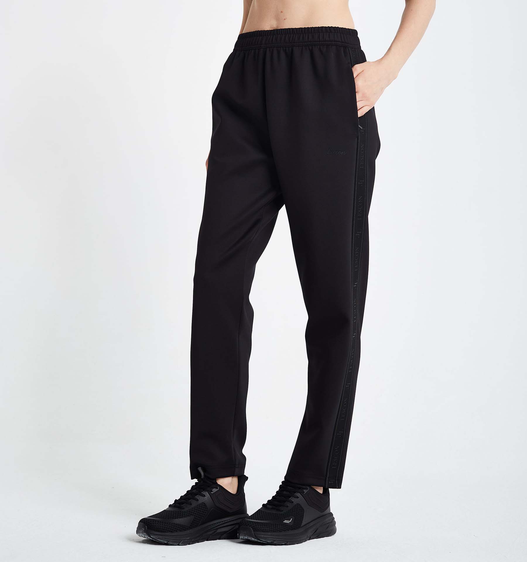 

Женские спортивные штаны 24Н-2124 S чёрный