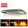 1 Pair Dynamic Amber LED Side Marker Light Sequential Blinker Turn Signal Lamp Assembly Replacement For BMW E82 E87 E90 E91 E92