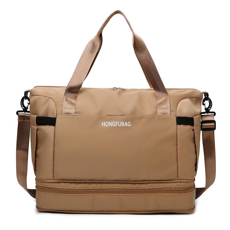 Travel bag Large capacity portable business trip portable delivery storage bag Sports fitness bag Luggage bag Short trip bag