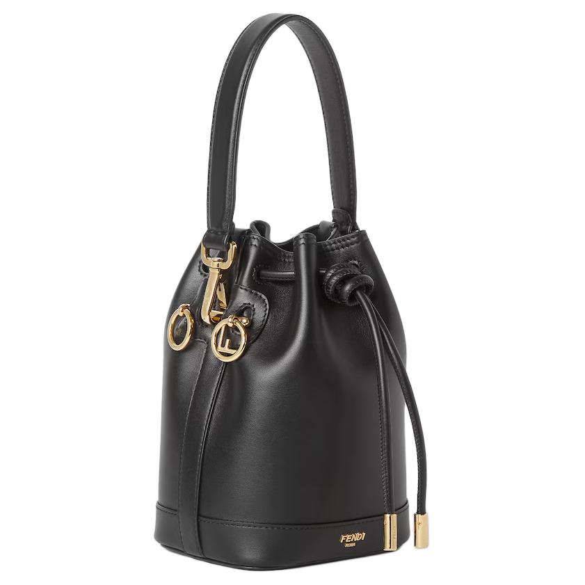 Fendi Mon Tresor Mini Crossbody Shoulder Bag Women bags Black 8BS109-AYJ1-F0KUR