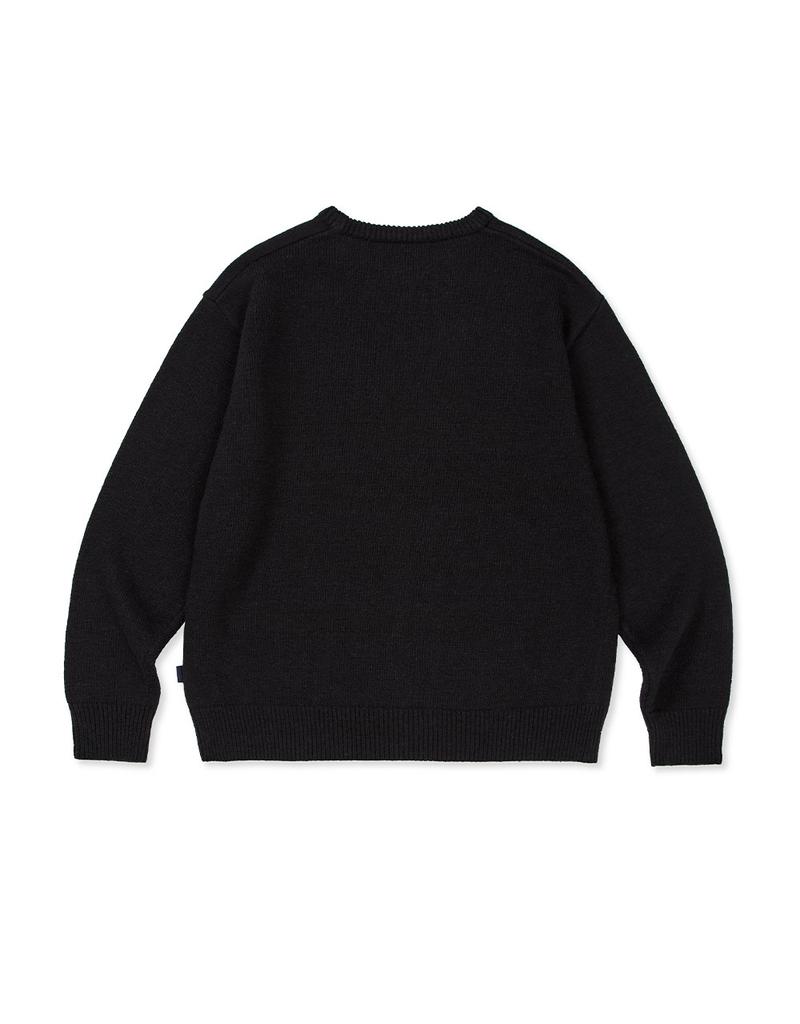 MMLG [Mmlg] Between Knit (Black)