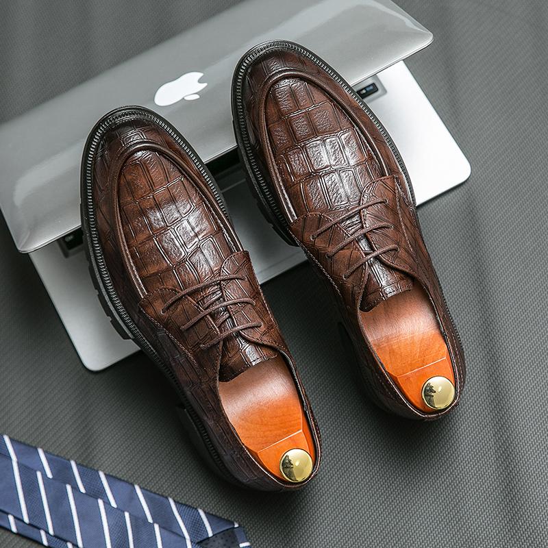 Fashion Leather Shoes Casual Business Shoes for Men Dress Tenis De Hombre Moccasins Mokasin Tenis Caballero Designer