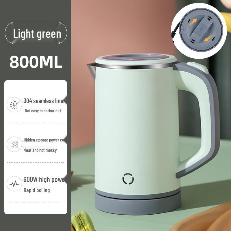 0,8l Elektrická rychlovarná konvice, 110V US/EU Standard, Vhodná na cesty.