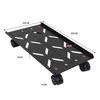 PC Chassis Bracket with 360 Swivel Wheels for Smooth Office Relocation