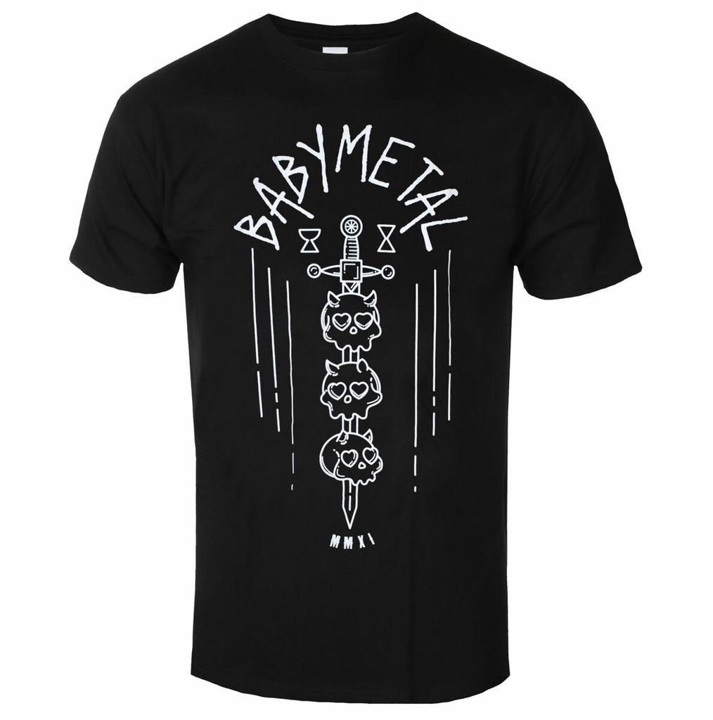 2026 Babymetal Band Graphic Cotton T-shirt Unisex Summer Short Sleeve Fashion Brand Tee Luxury Casual Vintage Retro Top