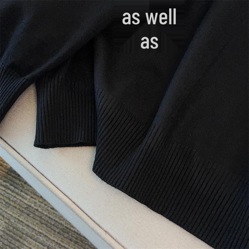 Plus Size Women's Loose Knit Pullover Sweater, Bust 150/160 Cm, Suitable for 200-350 Jin.