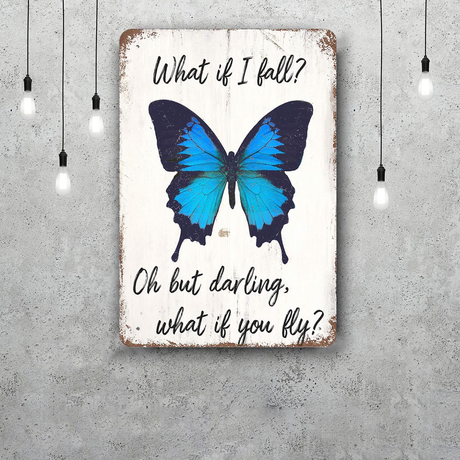 

butterfly Decor Vintage Metal Signs Tin Signs Captain Poster Decor for Bar Pub Club Man Cave Wall Decoration 20x30cm（7.8x11.8inch）
