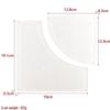 Acrylic Irregular 90° Sewing and Patchwork Ruler for Fabric Cutting
