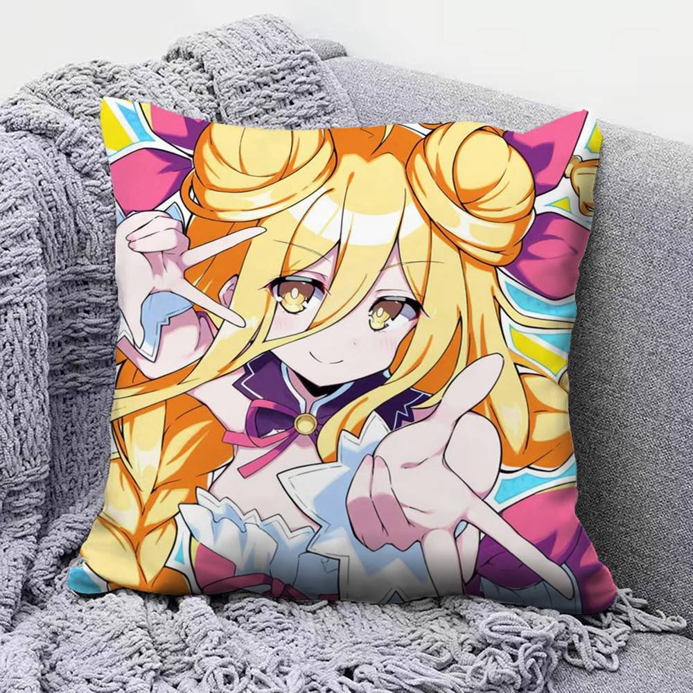 DATE A LIVE Anime Girl Cute Pillow Covers Home Sofa Cushion Covers and Aecorative Custom