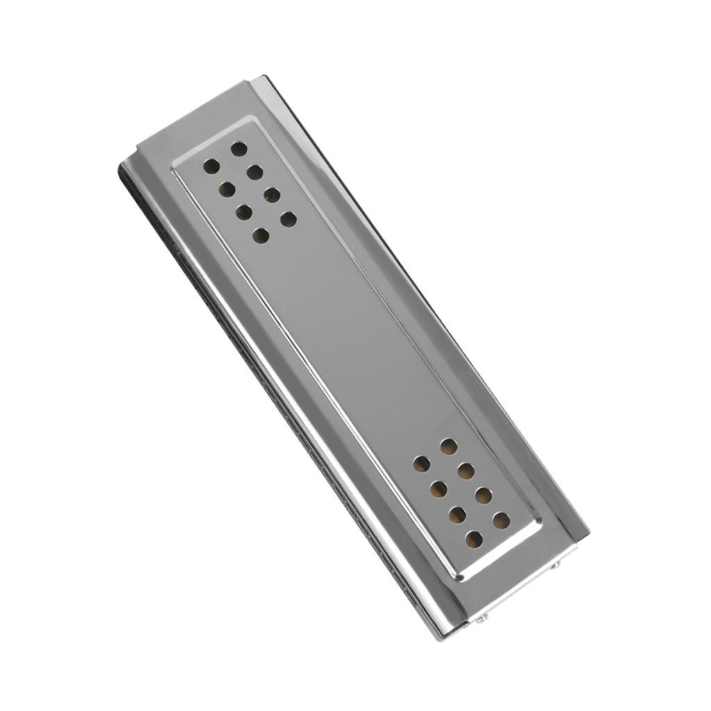 2 In 1 Tremolo Harmonica Mouth Organ Dural Key of C&G 24 Double Holes with 48 Reeds Free Reed Wind Instrument with