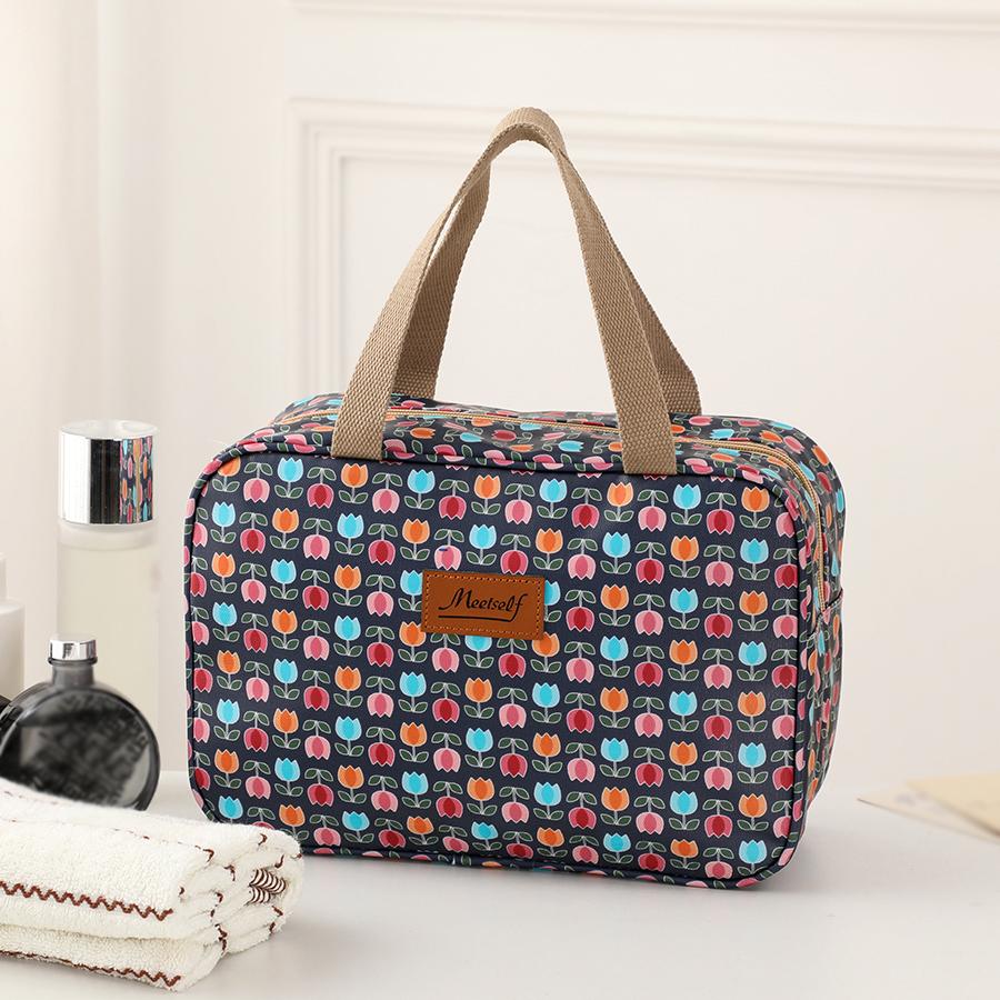 New Handheld Toiletry Bag Travel Business Trip Storage Bag Waterproof Shower Bag Handheld Toiletries Storage Bag