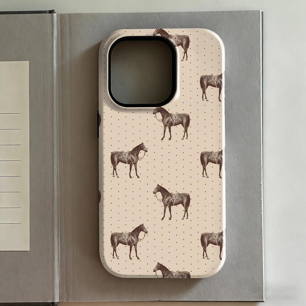 

Deer Fur Pattern Phone Case for iPhone 17 17e 16e 16 15 14 13 12 11 X XS XR XSMAX 7 8 Air Pro Max Plus Double-layer Back Cover iPhone 11