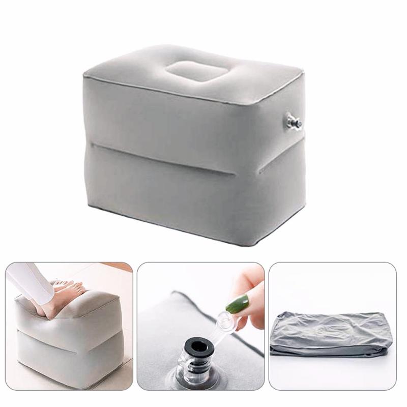 Double-decker Car Inflatable Travel Mat Airplane Train Office Household Mat Portable Durable Interior Accessories