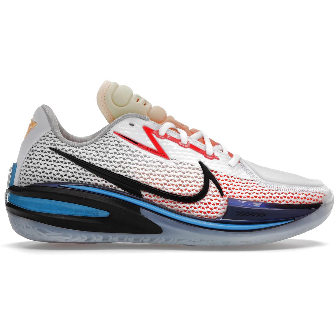 

Кроссовки Nike Air Zoom GT Cut Белые Черные Лазурные(CZ0175-101) 39
