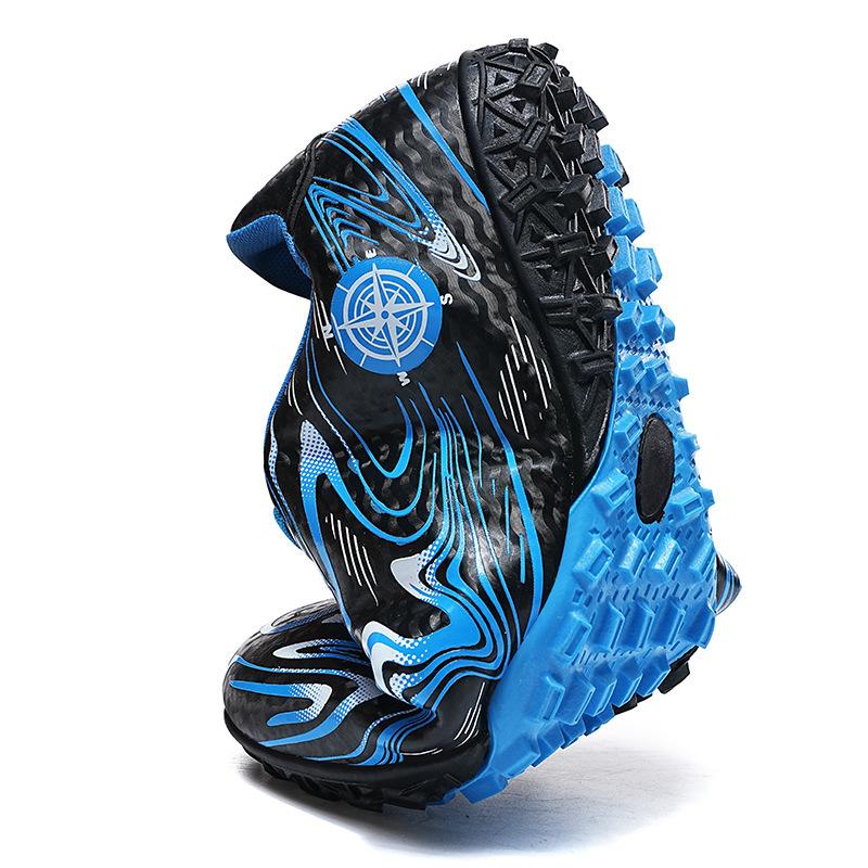 Large Size Football Shoes AG Long Nails Broken Nails Boys and Girls Teenagers Students Professional Game Training Sports Shoes