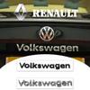 ABS Auto Kofferraum Logo Dekorativer Aufkleber Auto Styling Emblem Abzeichen Aufkleber Decal Für VW Golf Caddy Scirocco Käfer Rline
