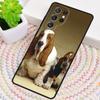 Basset Hound Dog Puppy Phone Case for Samsung Galaxy note 10 pro S26 Ultra S23 S24 FE S25 S21 S22 PLUS shockproof Cove