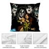 American Hot Heavy Metal Rock Kiss Band Pillow Case Short Plush Sofa Decorative Gift Home Double-sided Printing Cushion