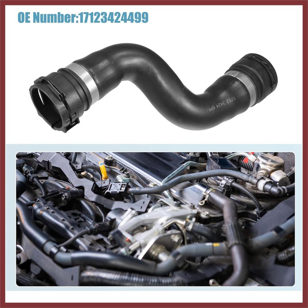 Kühlmittel-Heizschlauch für Motorkühler, Motorwasserleitung Passend für BMW X3 3.0si 3.0L L6 - Benzin 2007-2008 Nr. 17123424499 - 1 Stück Ersatzteile