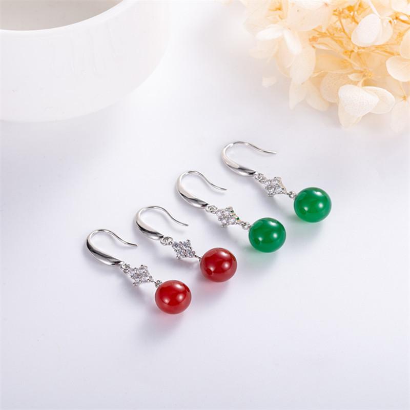 Lindon Damen-Ohrringe aus Kupferlegierung, Zirkon, Tropfenohrringe für Frauen, Hochzeit, Party, Geschenke