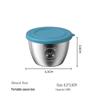 304 Stainless Steel Mini Dipping Sauce Bowl - Korean Style for Soy Sauce, Vinegar, Ketchup, and BBQ