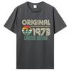 Old T Shirt Original Limited Edition 1973 Vintage T-shirt Funny Women Men Birthday Gift Printed Tshirt Harajuku Streetwear Tees