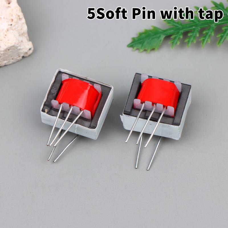 2Pcs135 Ohms Insulation Audio Transformer 600:600 Ohms 1:1 Ei14 Isolation Transformer Audio Isolation Transformer(Soft/Hard Pin)