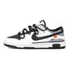 Nike Dunk RISK Racing Theme, Akiyama Non Slip Lightweight Low Top Skateboard Shoes Men's Black White DJ6188-002(Team27-)