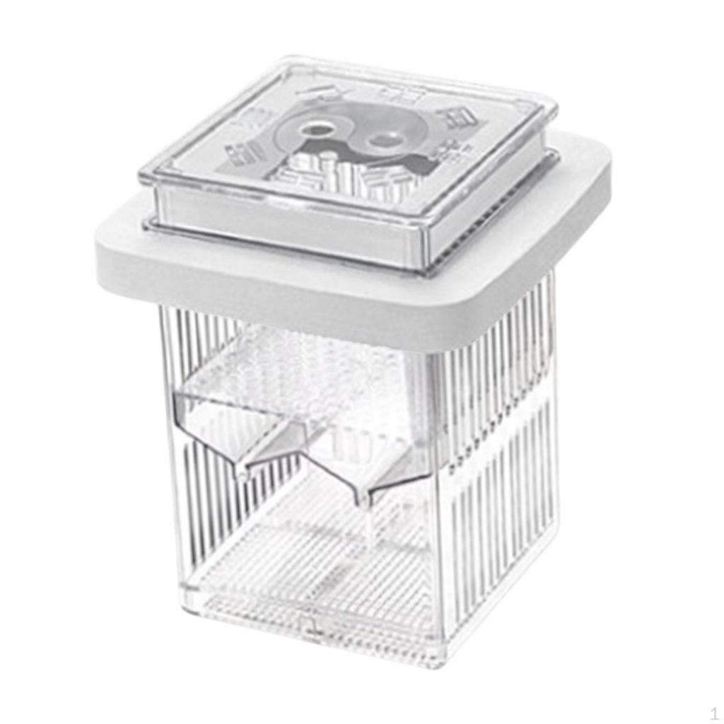 Aquarium Divider for Fish Breeding Clear Frame Detachable Case Baby