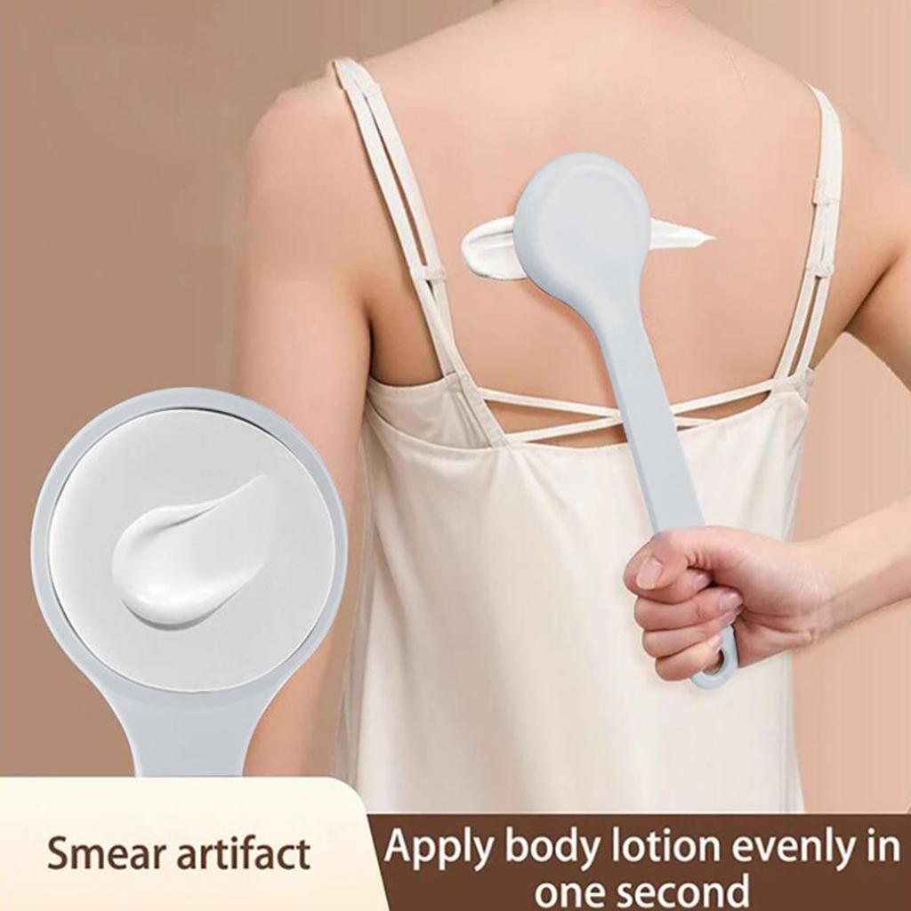 1Pcs Multi-Function Lotion Sunscreen Ointment Applicator Long Handle Body Cleaner Shower Brush Sunscreen Back Applicator