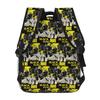 Black Flag Banda Punk Rock Henry Rollins Mochila Escolar para Estudiantes Bolso Escolar Mochila de Día para Senderismo Viajes para Niños Niñas Mochila para Libros Bolsos de Hombro