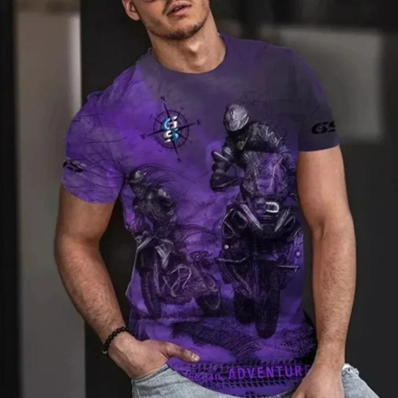 

Мужская повседневная футболка с принтом «Мотоцикл» 3D, простой дизайн, Motorrad Adventure, Enduro, Bike, последние новинки, стиль, GS 1200R 6XL