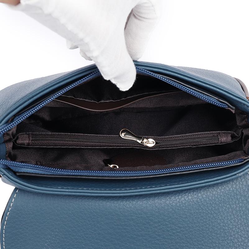 Casual leather bags for women women's shoulder bags luxury designer bag large capacity messenger bag