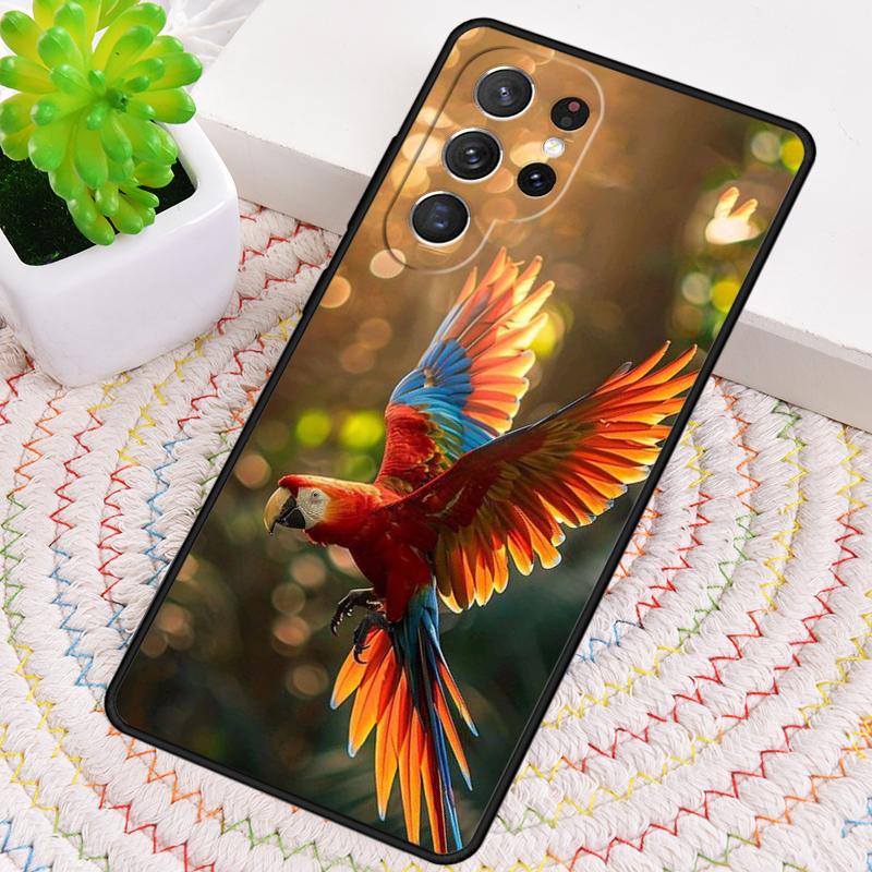 Animal Parrot Birds Phone Case for Samsung Galaxy Note 10 Pro S26 Ultra S23 S24 FE S25 S21 S22 PLUS Shockproof Cove