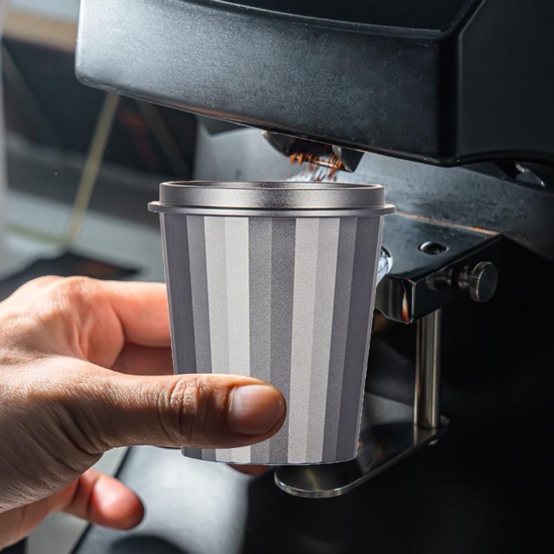 58mm Coffee Dosing Cup Espresso Coffee Dosing Cup Coffee Powder Feeder Part Coffee Grinder Powder Cup For Coffee