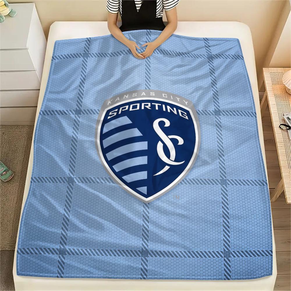 Sporting Kansas City Flannel Blanket, High quality Comfortable for All Seasons, Home Decor, Warmth and Comfort