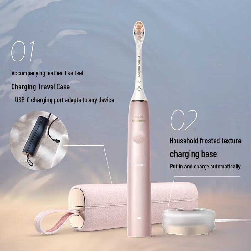 

Philips DiamondClean AI Electric Toothbrush with Leather Travel Case