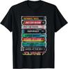 Journey Iconic Tape Deck Hits Retro Vintage Chest Poster T-Shirt