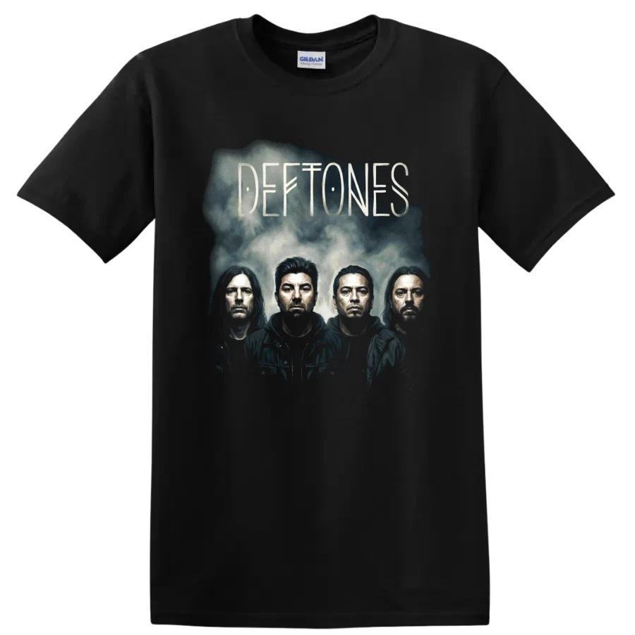 Deftones Rock Music T Shirt Dark Portrait Poster Art Concert Fan Graphic Tee