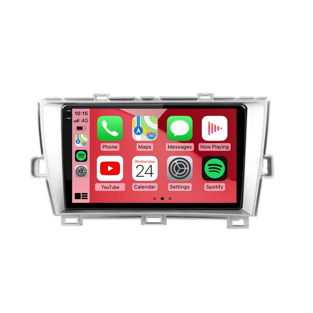 Android Car Radio Carplay Auto For Toyota Prius XW30 LHD 2009 - 2015 Multimedia Video Player Navigation GPS Stereo Autoradio