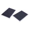 200W Solar Panel Kit Aluminum Frame Solar Charger Controller Kit for Off Grid Applications RV Travel