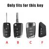 For VW VOLKSWAGEN 2026 New Zinc Alloy Car Key Cover Case Holder Shell Key Bag Protection For VW Volkswagen GTD GOLF 4 5 6 7 MK7