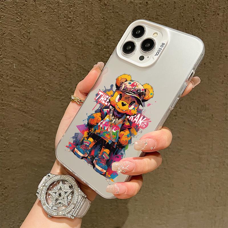 Silicone Case For Oppo Reno 11F 12F 13F 14F 15F Redmi Note 15 14 13 12 Samsung A06 A16 A26 A36 A56 Cover DIY Painted Cartoon Shockproof Phone Bumper