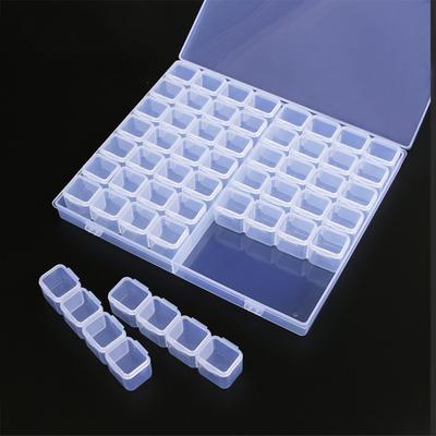 56-grid Diamond Painting Tool Storage Box Diamond Drawing Storage  Container