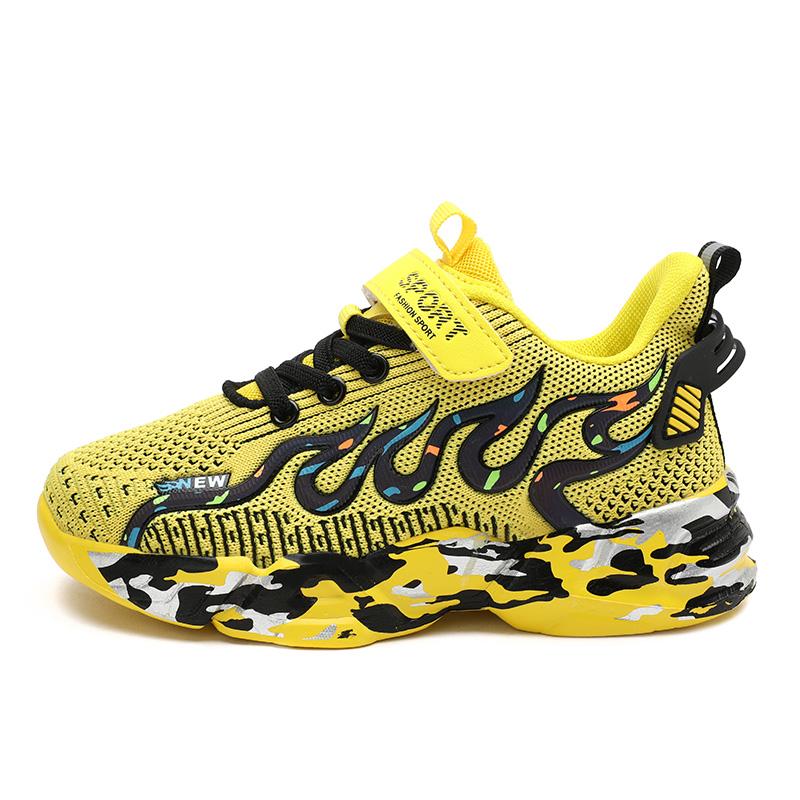 Boys Running Shoes Design Children Sneakers Mesh Kids Casual Sneakers 7-12 Years Children Sneakers for Boys