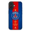 Phone Case - MANIACASE - iPhone 17 - TPU Silicone - Black - PSG LOGO JORDAN CHAMPIONS LEAGUE